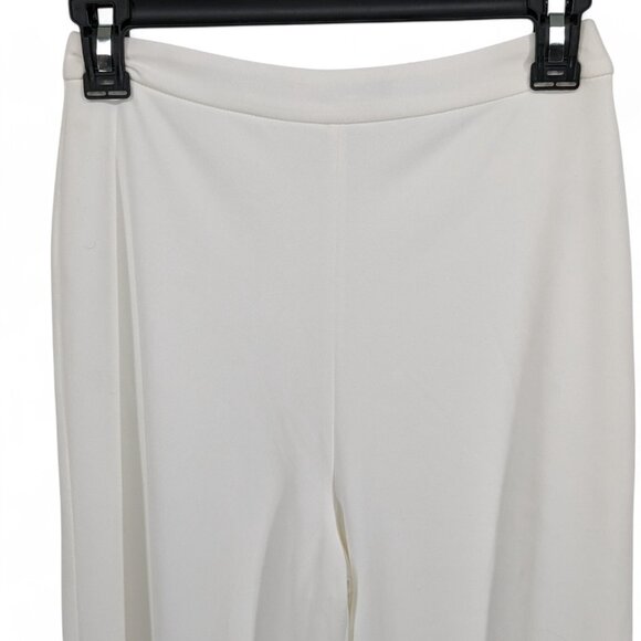 Lulu's Women's Wide Leg Flare Trousers Lined Pants Stretch Bridal Small - Picture 2 of 6